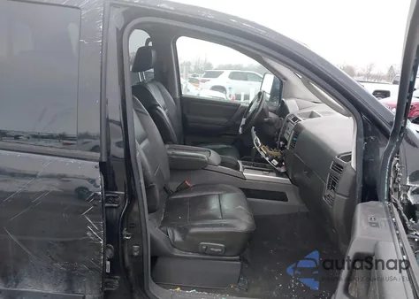 2007 Nissan Titan Le from USA, damaged, VIN 1N6BA07B37N221356